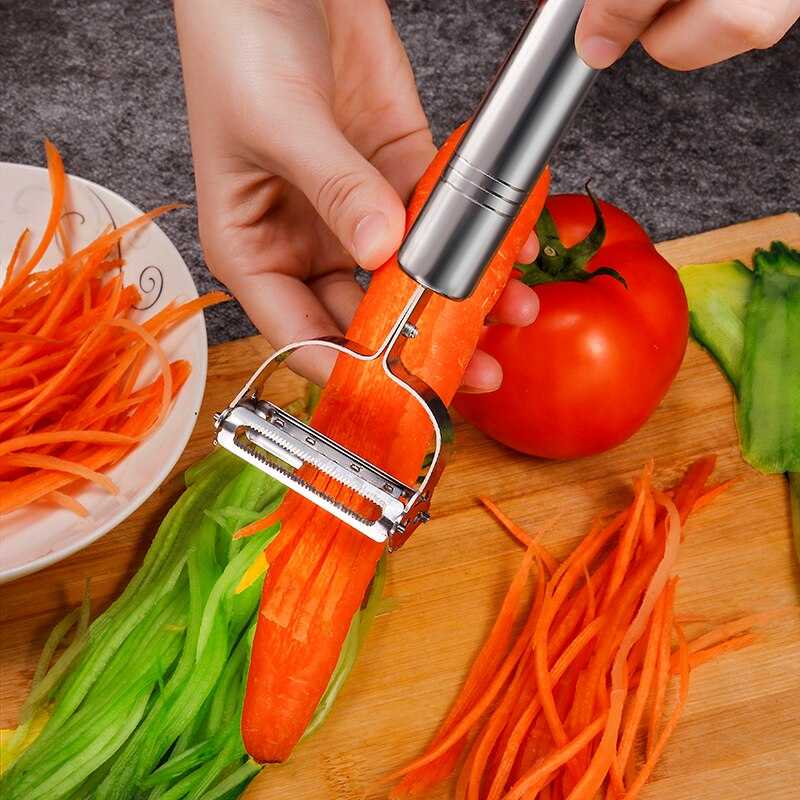 Stainless Steel Julienne Peeler Vegetable Peeler